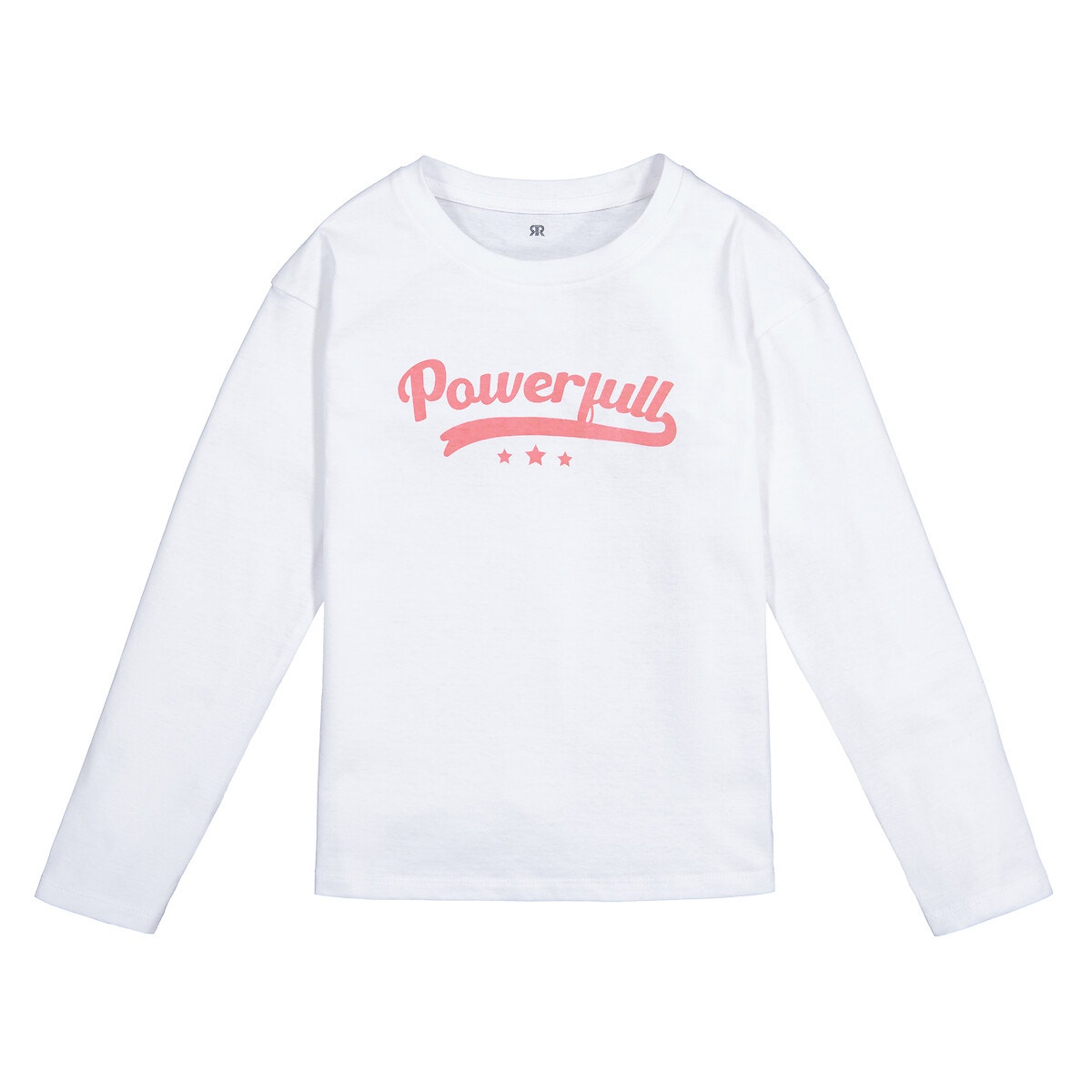 Μακρυμάνικη μπλούζα με τυπωμένο κείμενο μπροστά