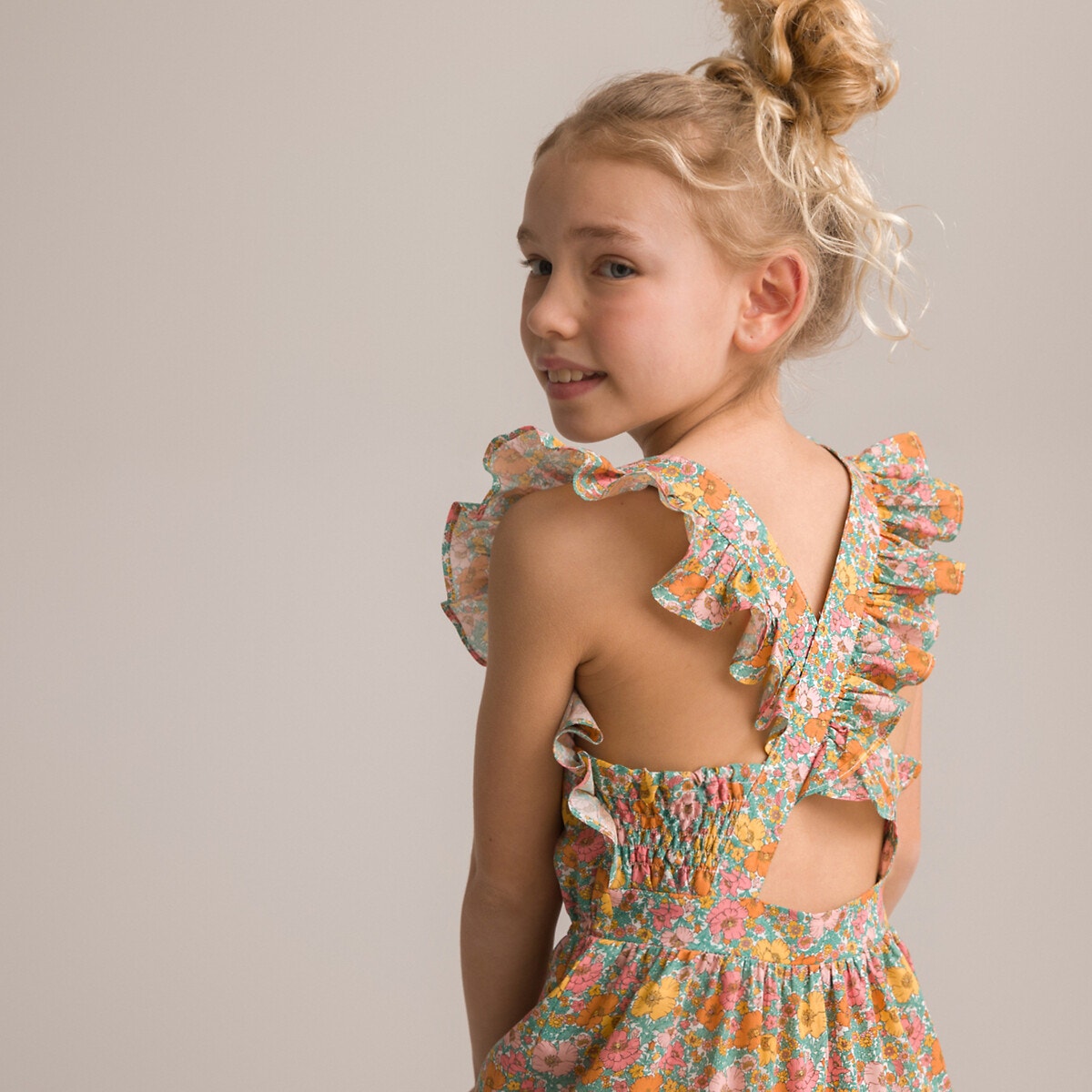 Μόδα > Παιδικά > Κορίτσι > Φορέματα Αμάνικο φόρεμα με εμπριμέ μοτίβο Liberty Fabrics®