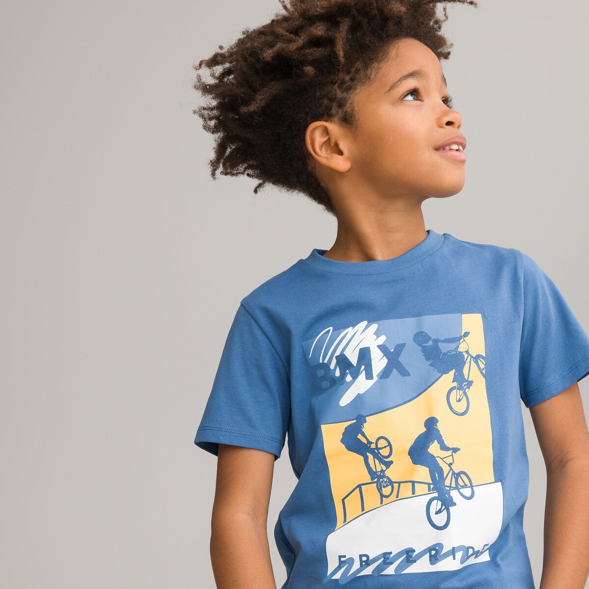 Κοντομάνικη μπλούζα με στάμπα BMX