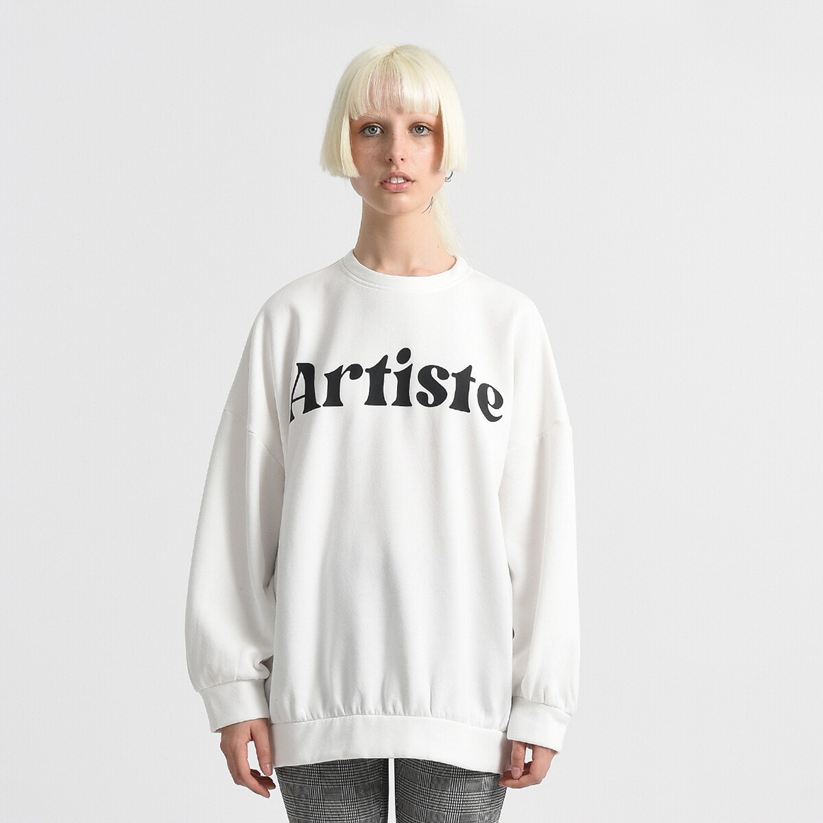 Φούτερ με στάμπα μπροστά