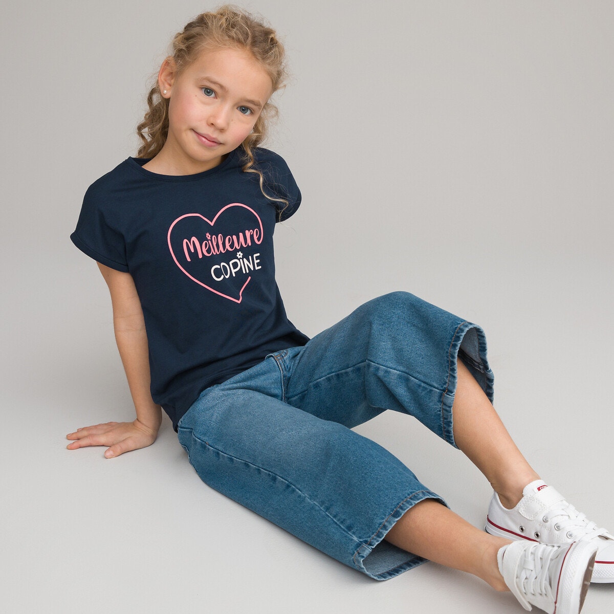 Μπλούζα με στάμπα Meilleure Copine