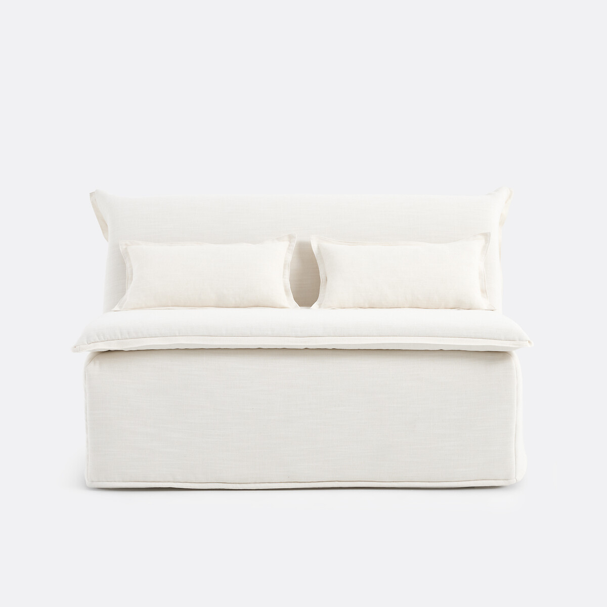 Πτυσσόμενος καναπές-κρεβάτι με στρώμα αφρού 12 εκ. Μ111xΠ138xΥ85cm