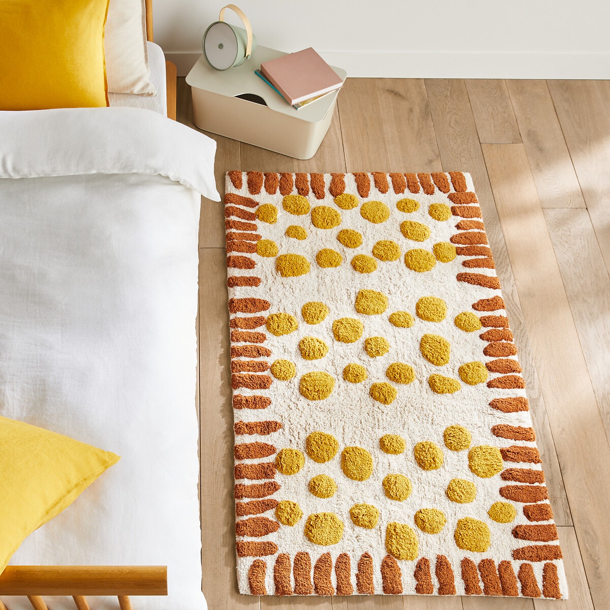 AM.PM Παιδικό χαλάκι κρεβατιού από οργανικό βαμβάκι Μ80xΠ140cm