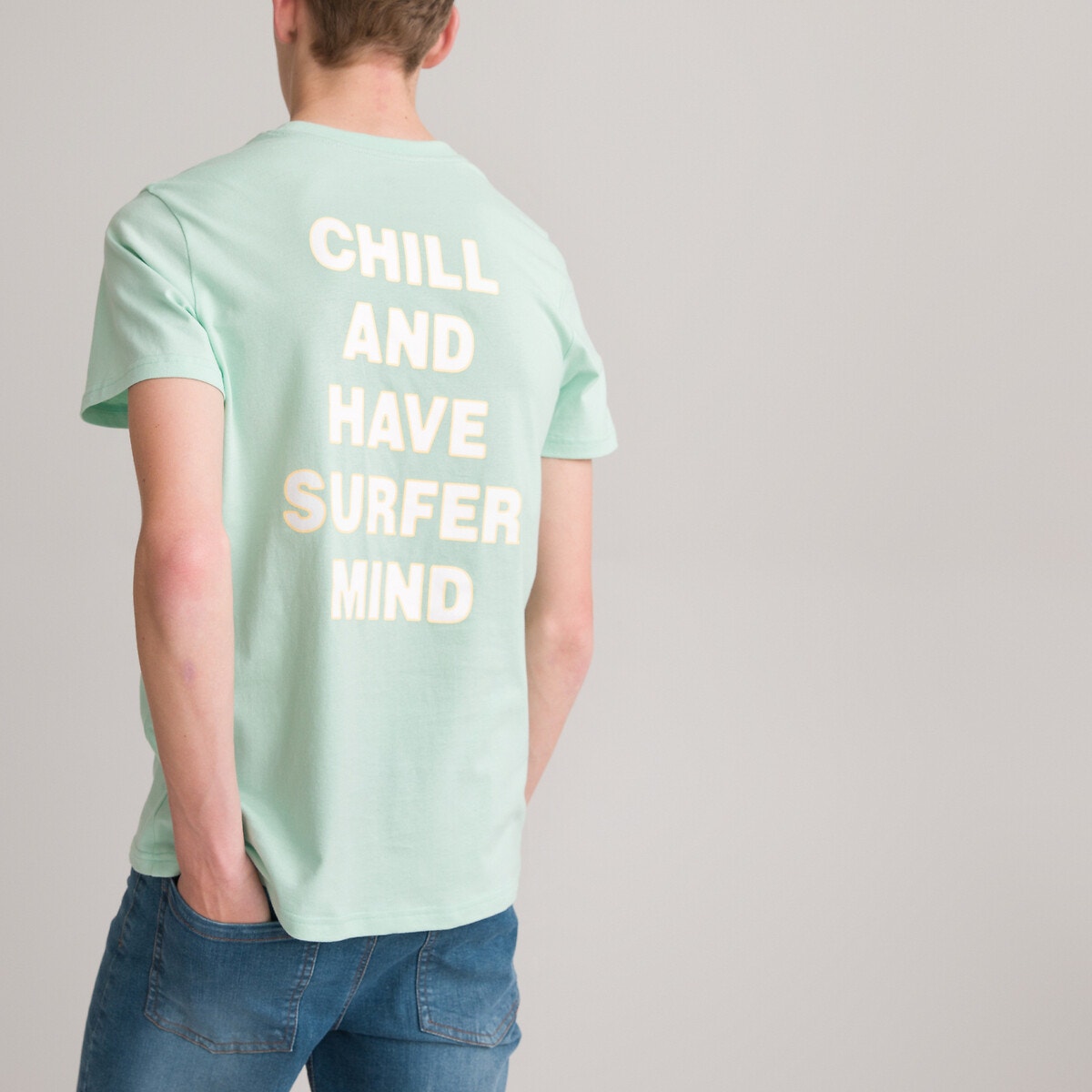 Σετ 2 T-shirt με στρογγυλή λαιμόκοψη