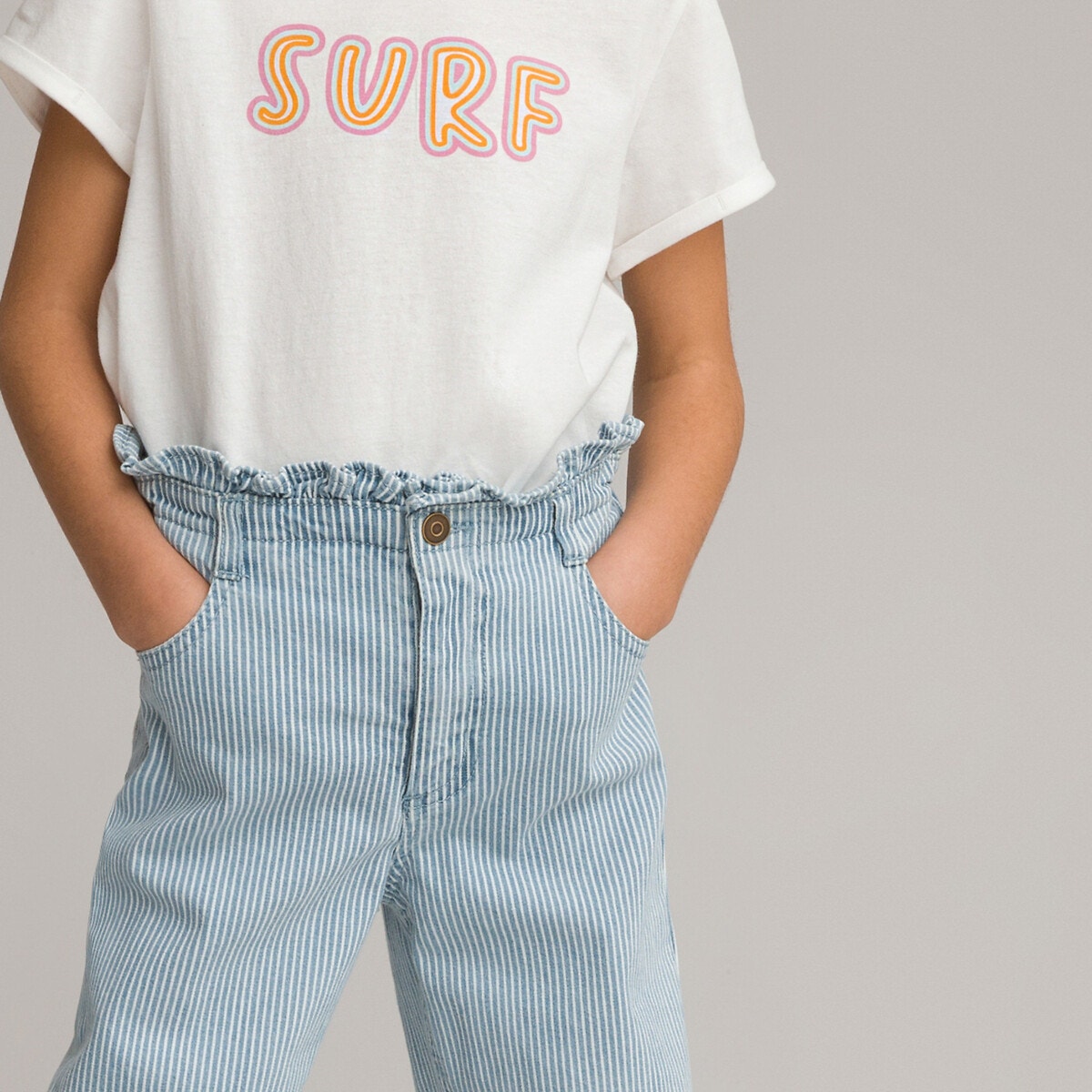 Ριγέ παντελόνι