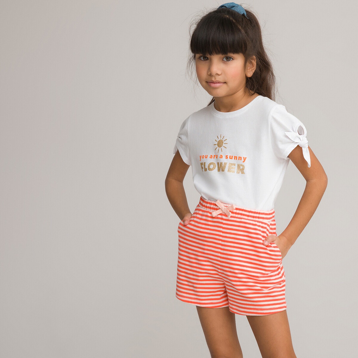 Μπλούζα με μήνυμα και γκλίτερ μπροστά