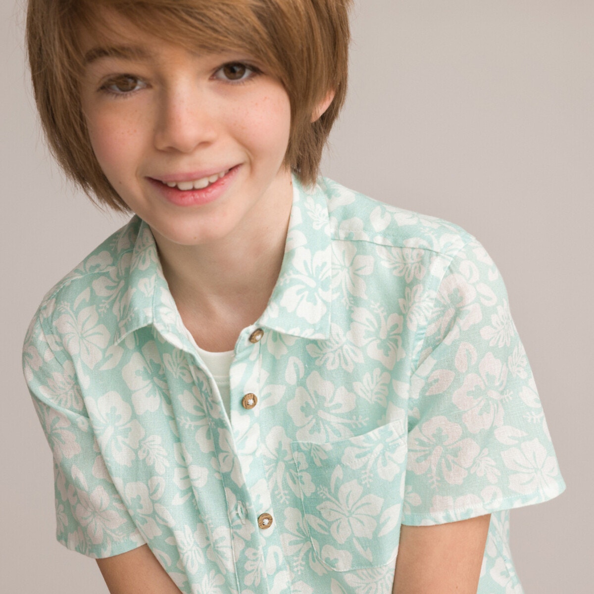 Πουκάμισο με χαβανέζικο μοτίβο