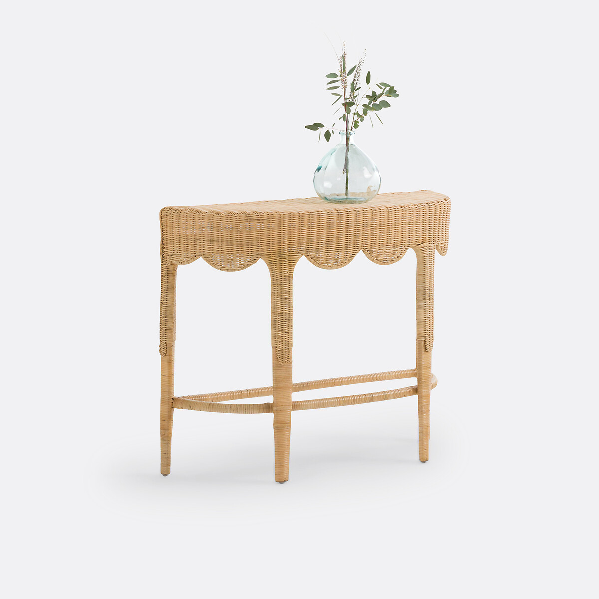 La Redoute Interieurs Κονσόλα από πλεγμένο ρατάν Μ35xΠ100xΥ80cm