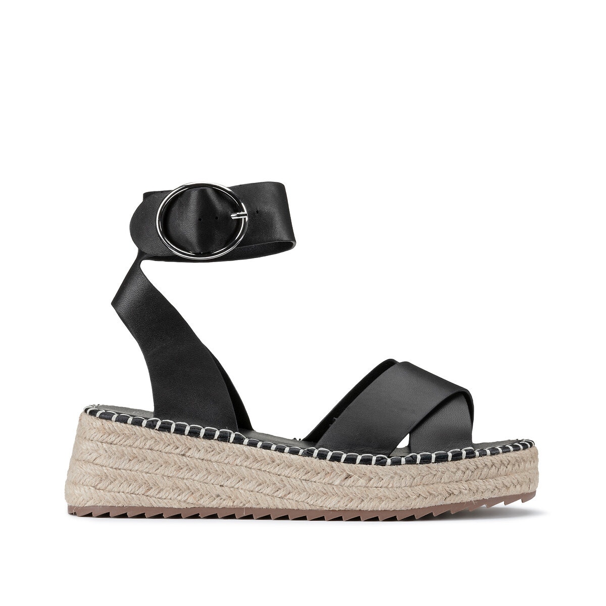 Δερμάτινα πέδιλα-πλατφόρμες