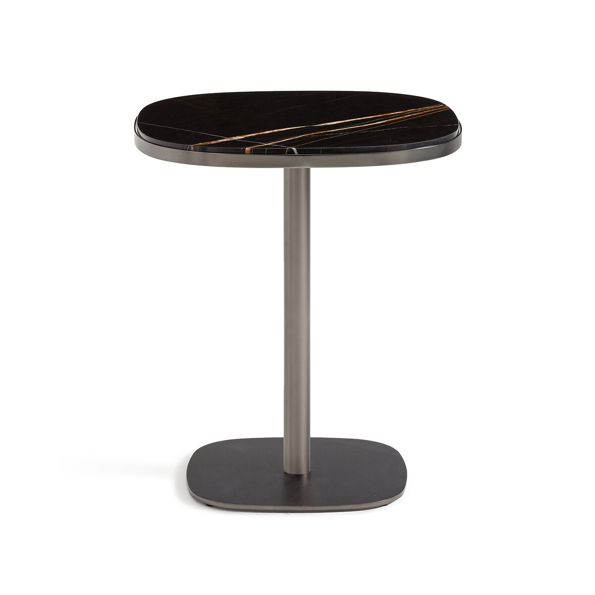 Τραπεζάκι μπιστρό από καφέ μάρμαρο, Lixfeld