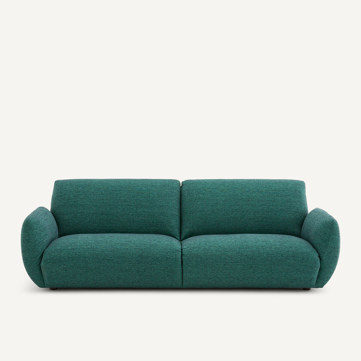 Καναπές με μελανζέ ταπετσαρία Μ102xΠ217xΥ75cm