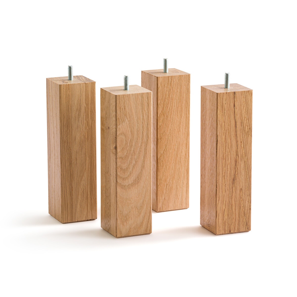 AM.PM Σετ 4 τετράγωνα πόδια βάσης κρεβατιού 15 cm