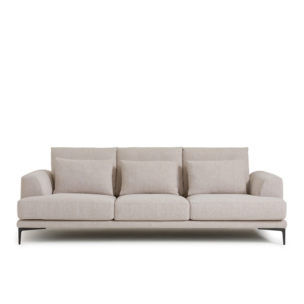 AM.PM Καναπές με τουίντ ταπετσαρία Μ105xΠ217xΥ83cm