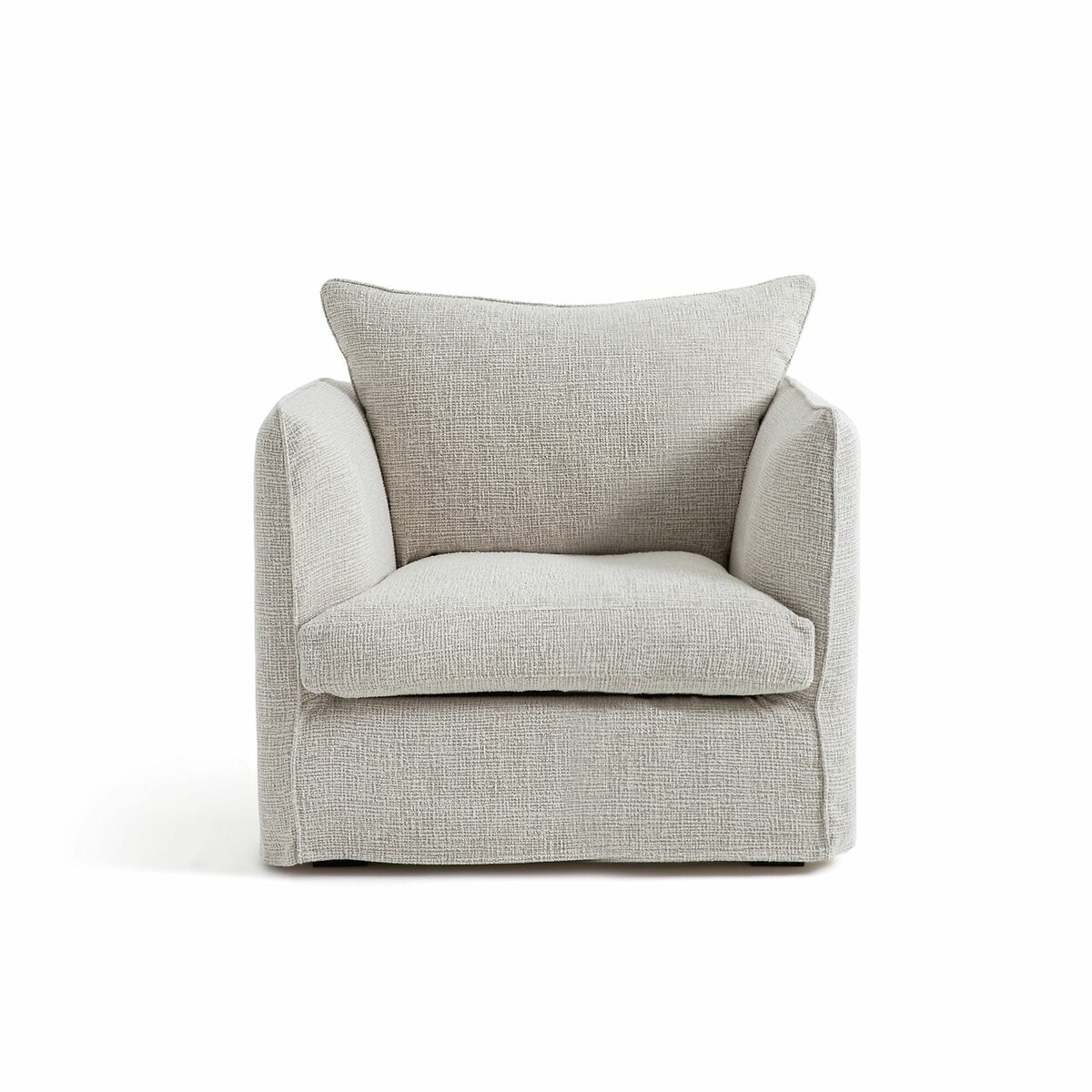 AM.PM Πολυθρόνα με ταπετσαρία από ανακυκλωμένο ύφασμα Μ95xΠ90xΥ82cm