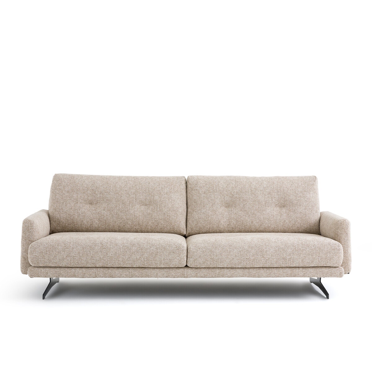 AM.PM Καναπές με μελανζέ ταπετσαρία Μ95xΠ226xΥ81cm