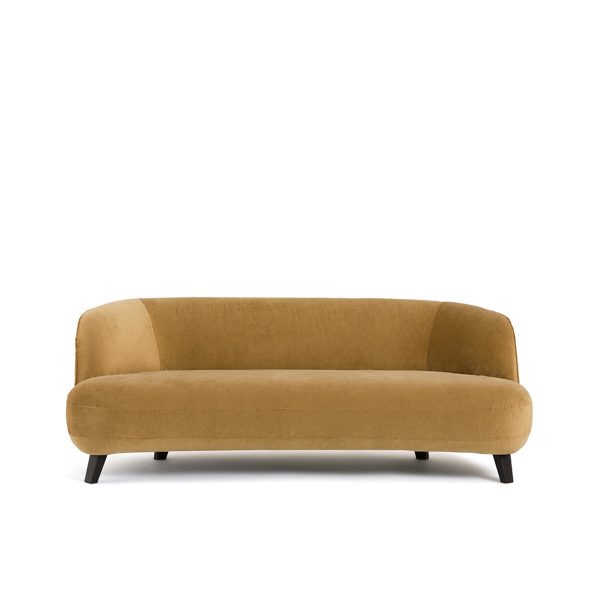 Τριθέσιος καναπές από λινό βελούδο, Rosebury