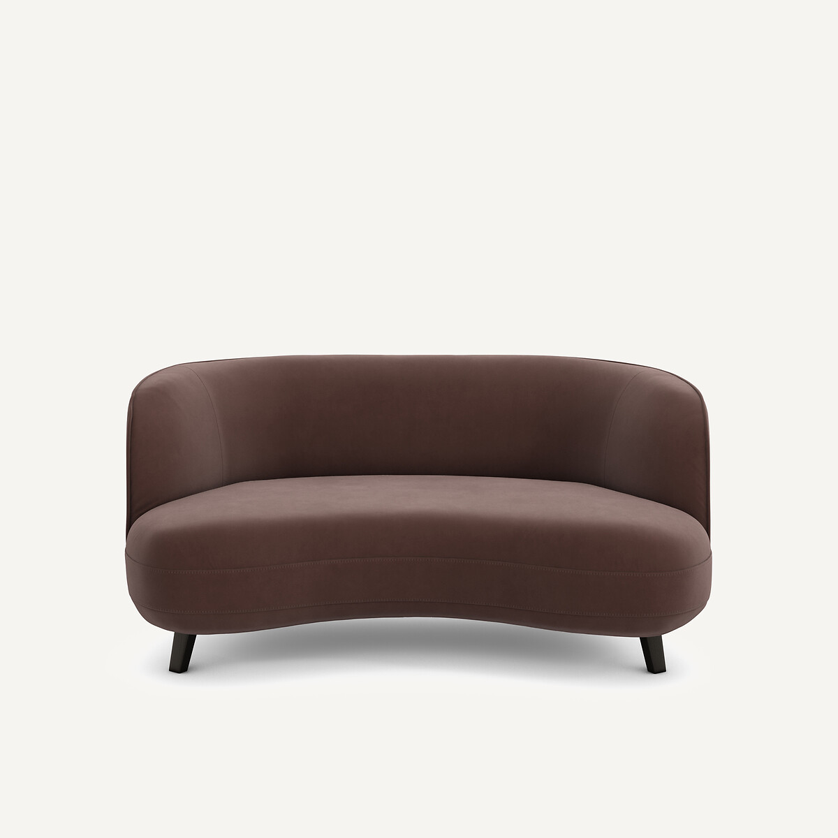 Καναπές XS από λινό βελούδο Μ93xΠ160xΥ75cm