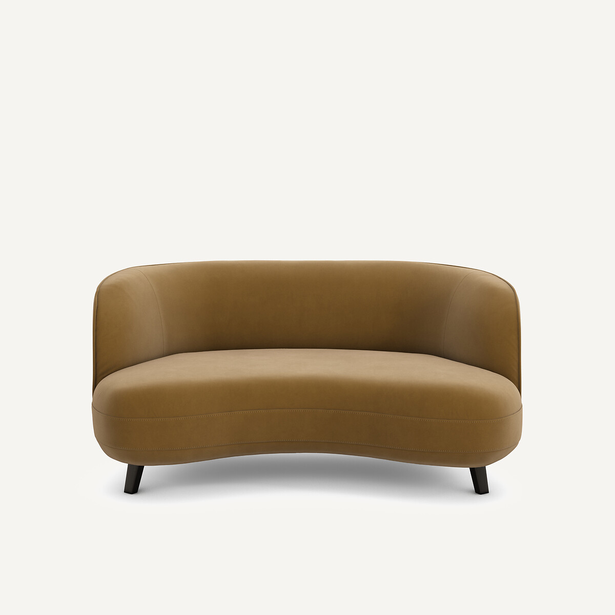 Καναπές XS από λινό βελούδο Μ93xΠ160xΥ75cm