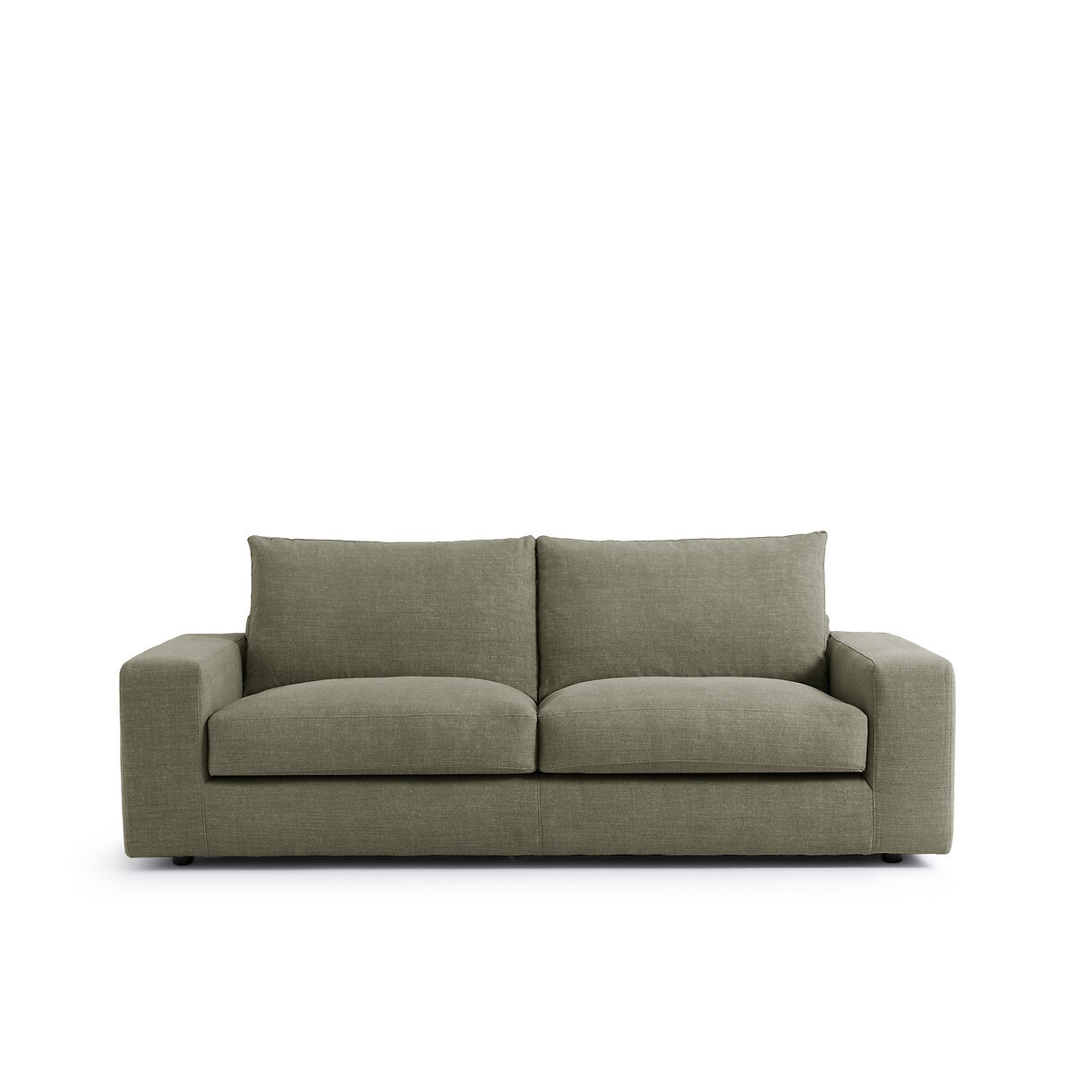 Καναπές-κρεβάτι από βαμβάκι και λινό Μ105xΠ217xΥ78cm