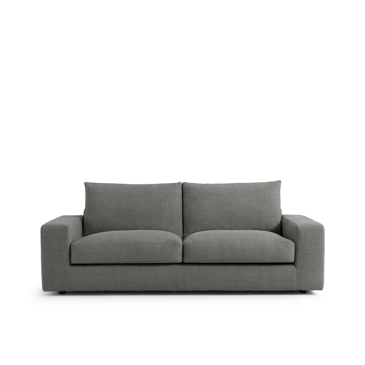 Καναπές-κρεβάτι από βαμβάκι και λινό Μ105xΠ217xΥ78cm