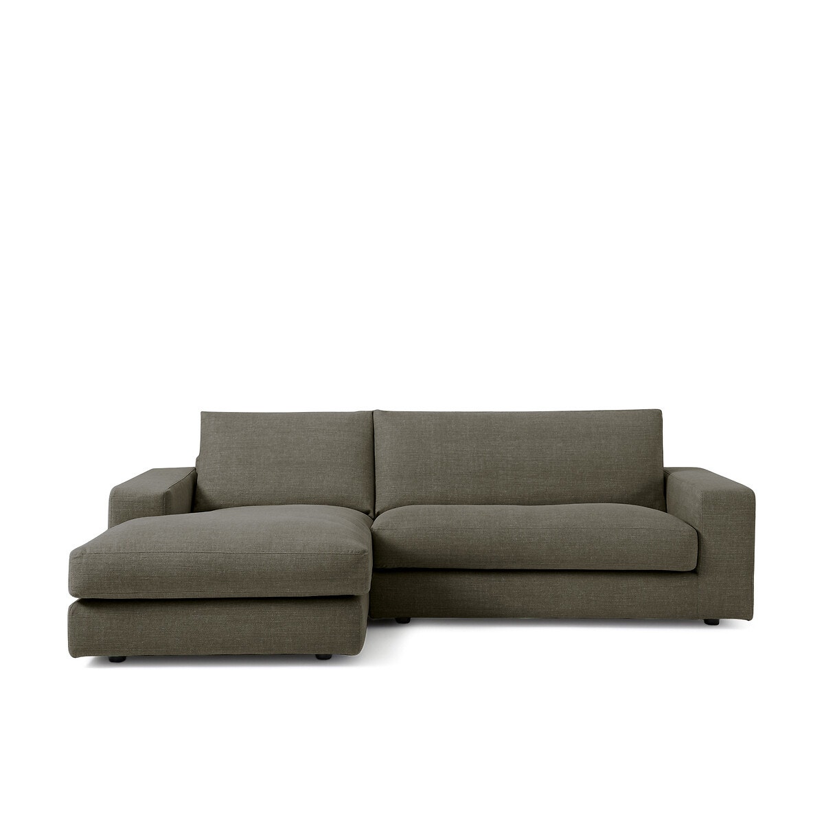 Γωνιακός καναπές από βαμβάκι και λινό Μ170xΠ250xΥ78cm