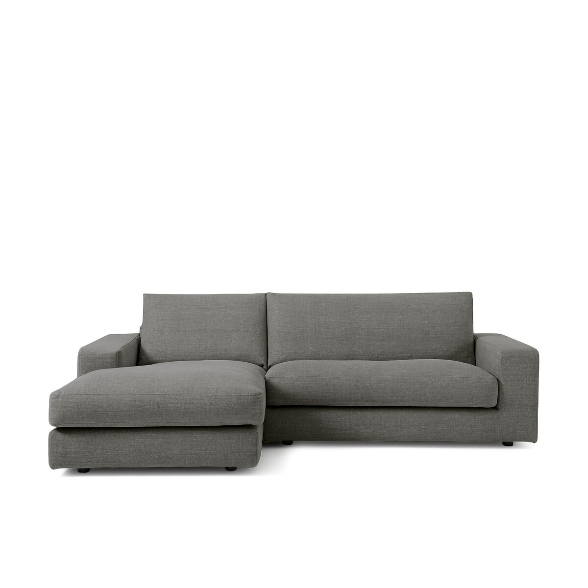 Γωνιακός καναπές από βαμβάκι και λινό Μ170xΠ250xΥ78cm