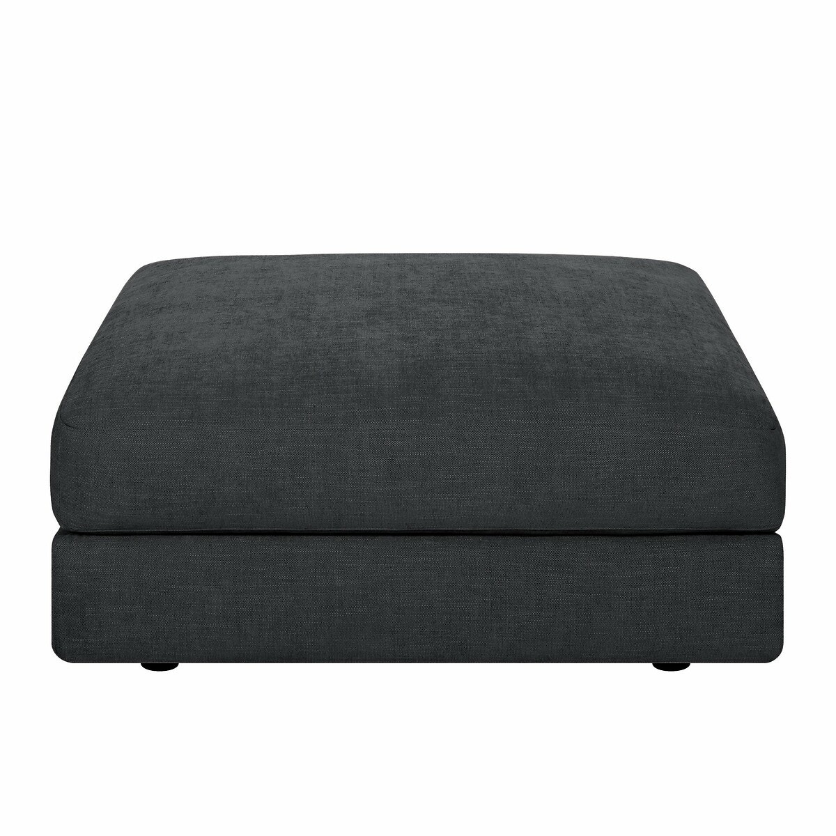 Υποπόδιο από βισκόζη πολυέστερ Μ100xΠ100xΥ43cm