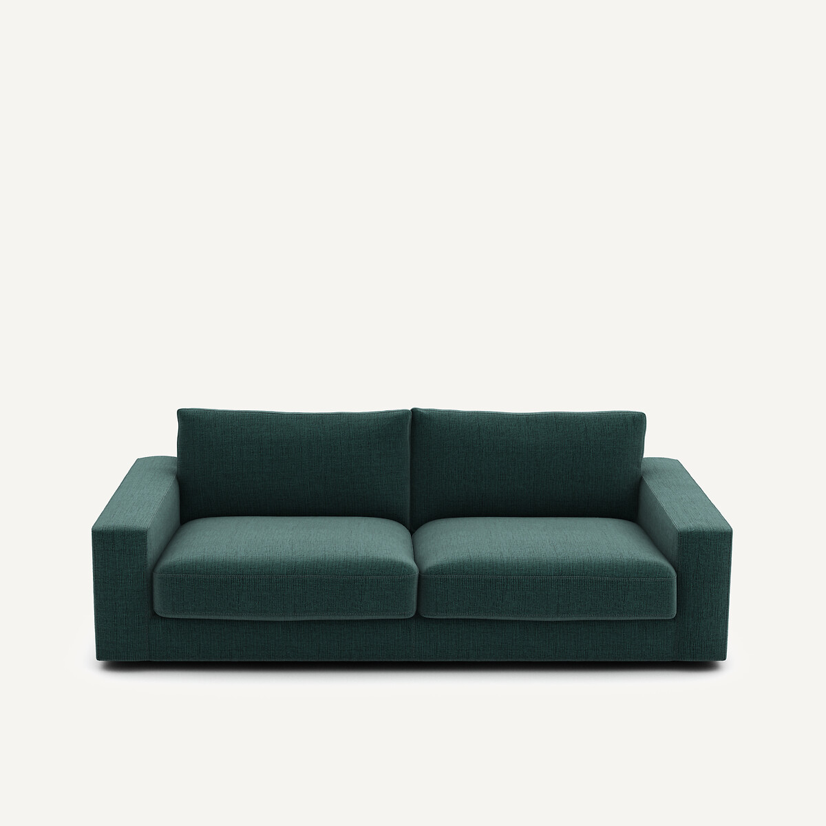 Πτυσσόμενος καναπές-κρεβάτι με μελανζέ ταπετσαρία Μ105xΠ217xΥ78cm