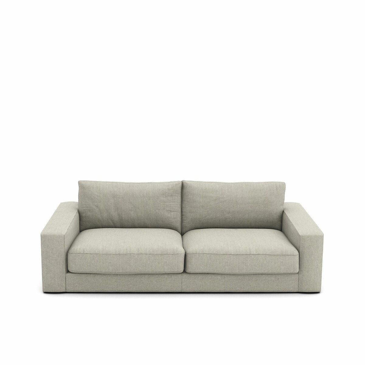 Πτυσσόμενος καναπές-κρεβάτι με τουίντ ταπετσαρία Μ105xΠ217xΥ78cm