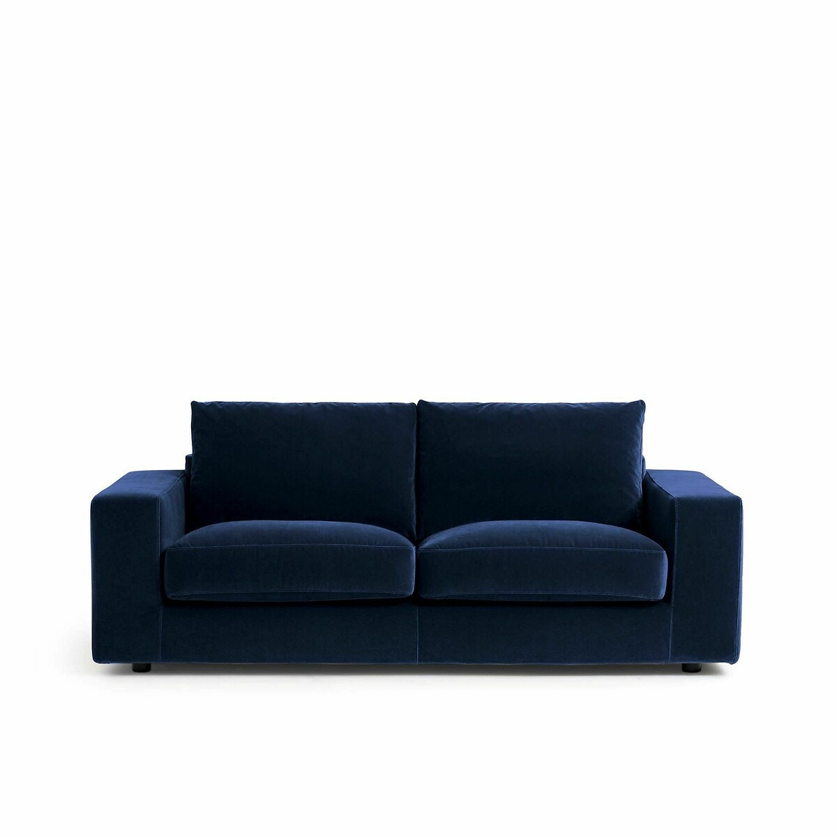 Τριθέσιος καναπές με βελούδινη ταπετσαρία, Skander
