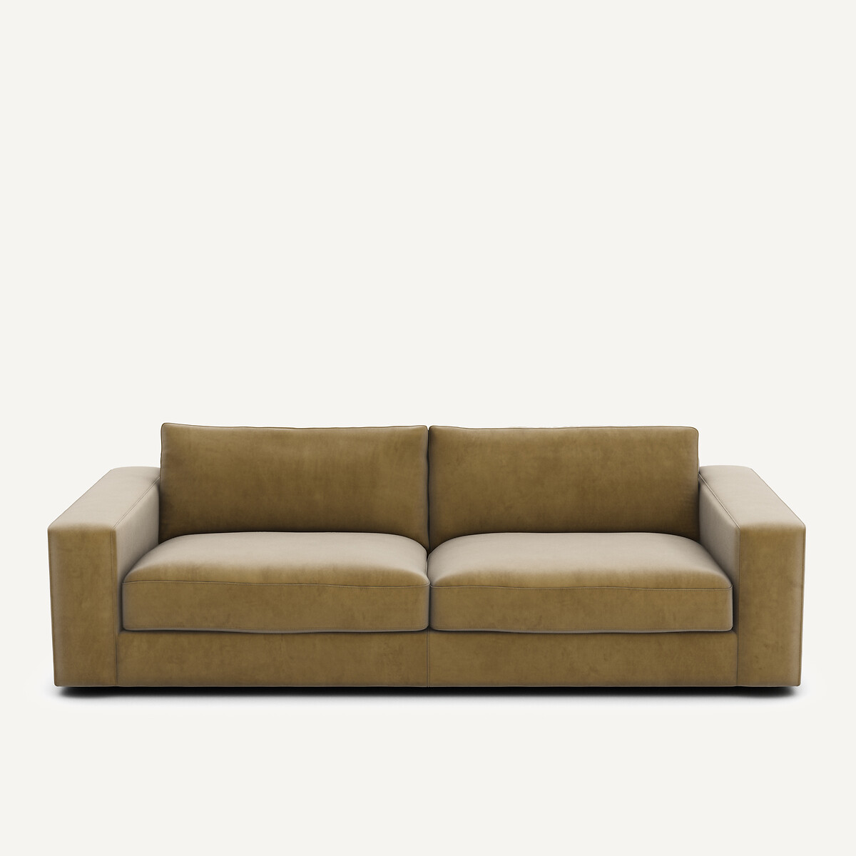 Καναπές από βελούδο Μ105xΠ217xΥ78cm