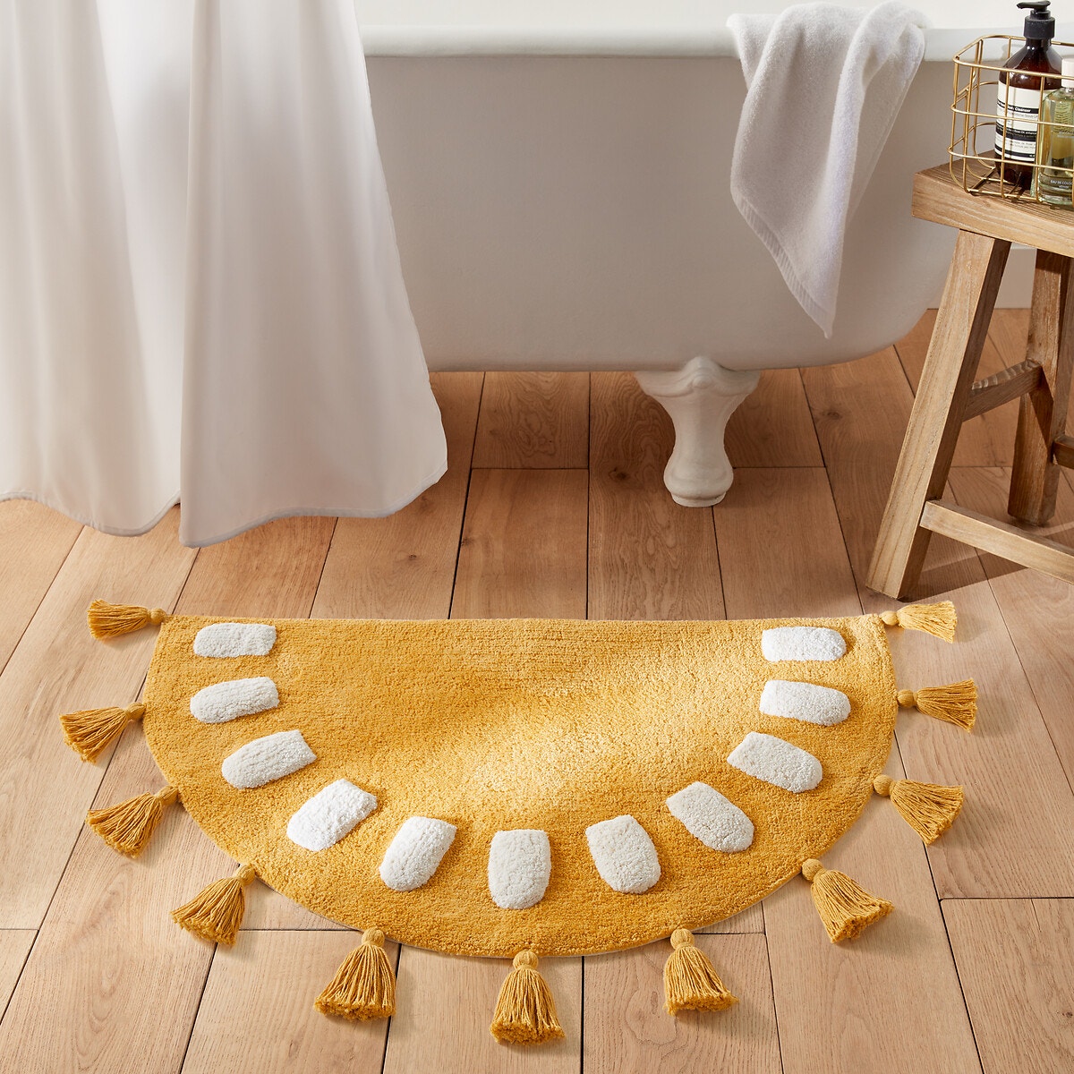 La Redoute Interieurs Χαλάκι μπάνιου από ανακυκλωμένο βαμβάκι 50x90 cm