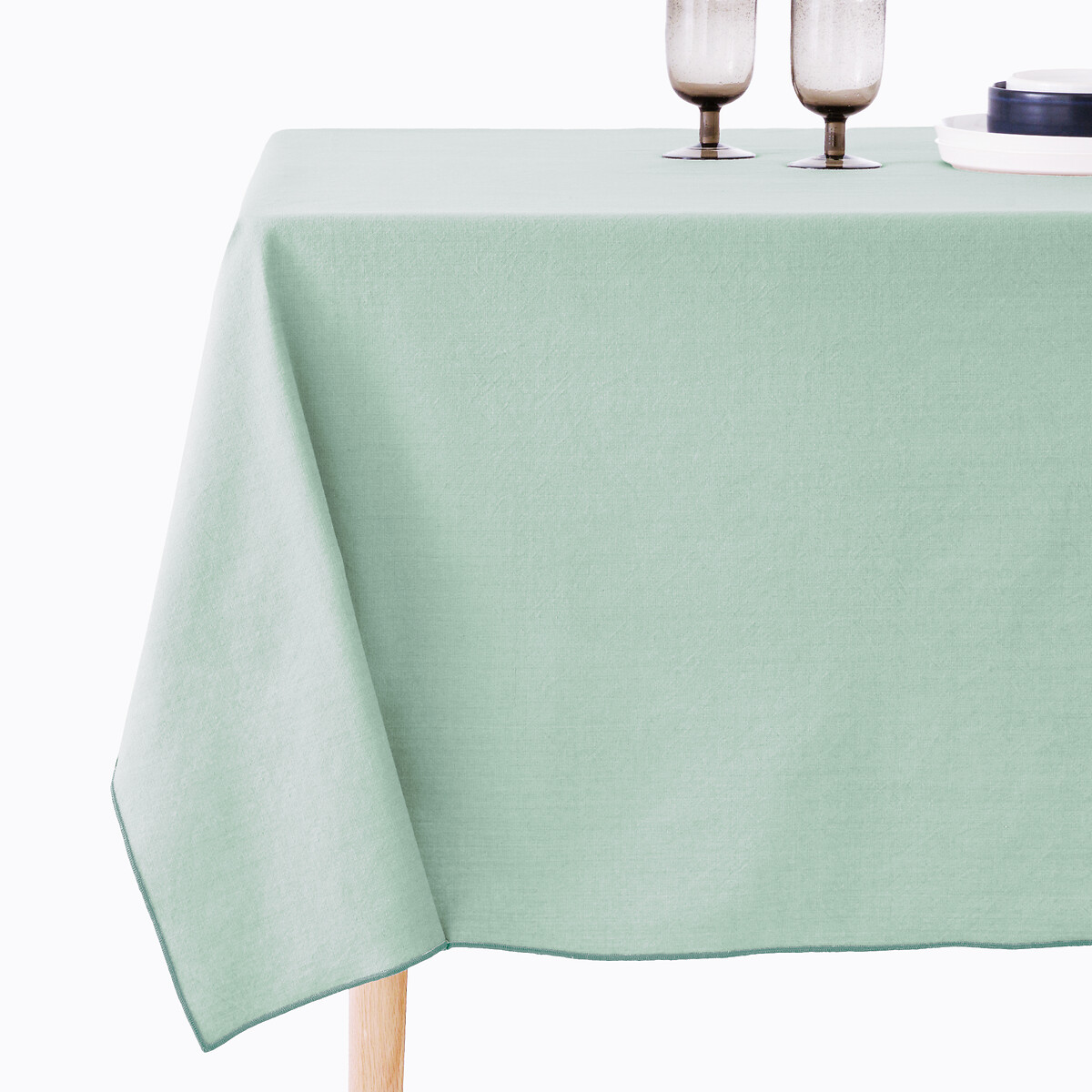 Τραπεζομάντηλο από προπλυμένο βαμβάκι 150x150 cm