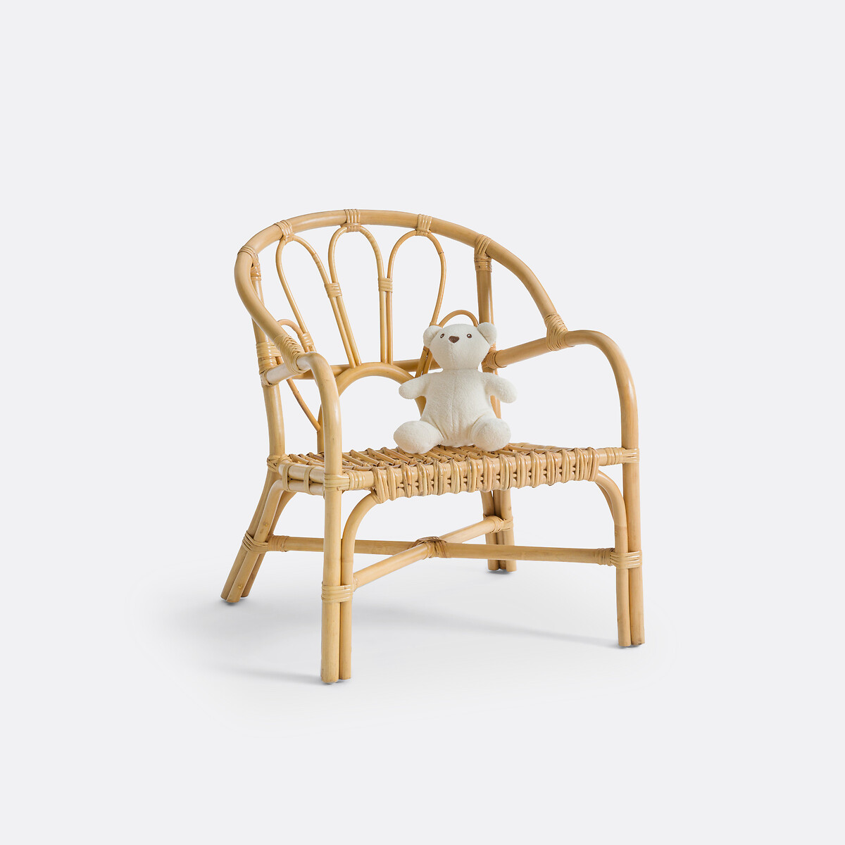 La Redoute Interieurs Παιδική πολυθρόνα από ρατάν Μ55xΠ50xΥ63cm