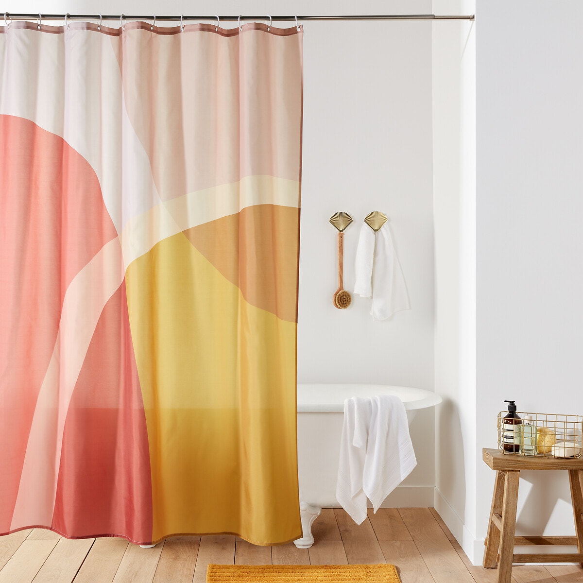 La Redoute Interieurs Εμπριμέ κουρτίνα μπάνιου 200x180 cm