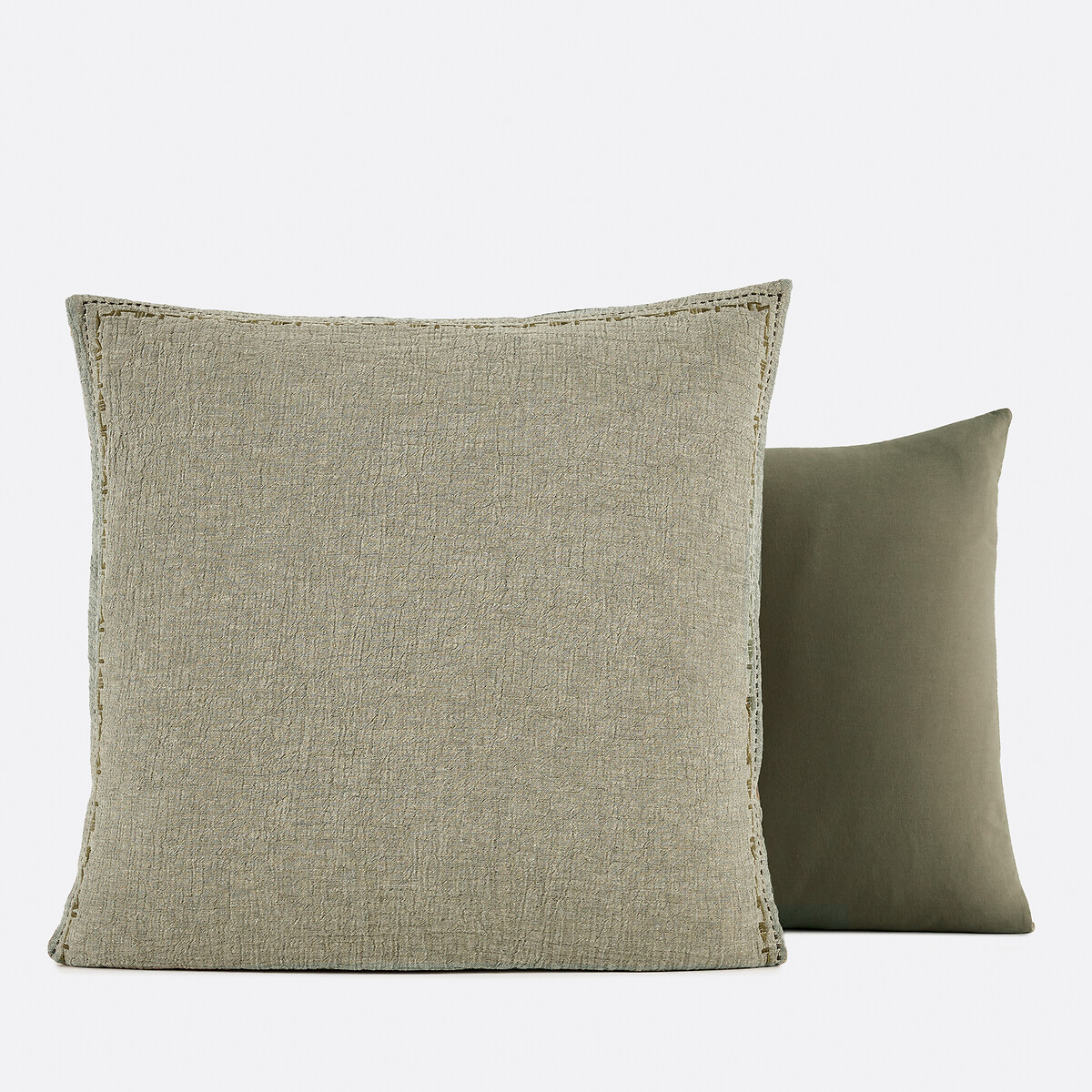 Μαξιλαροθήκη από λινό και βαμβάκι 50x70 cm