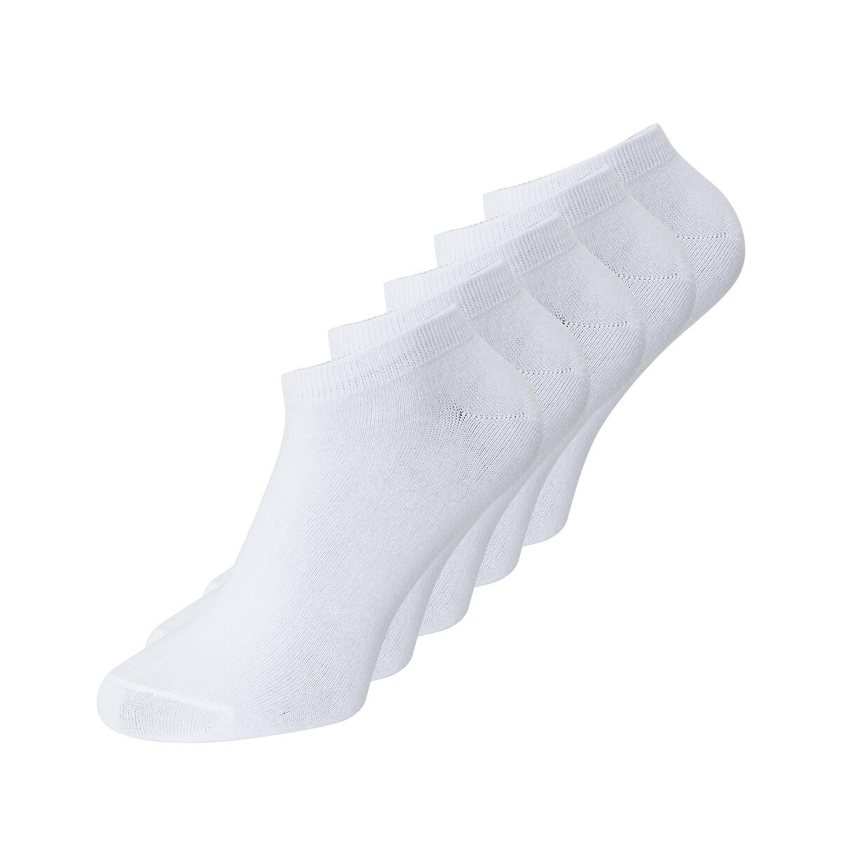 Σετ 5 ζευγάρια μονόχρωμες κάλτσες