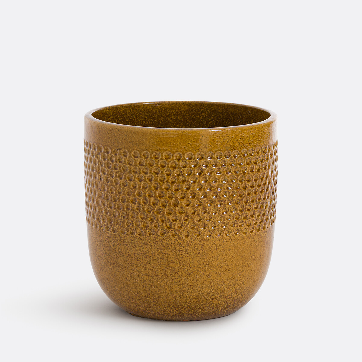 Κεραμικό κασπό με εφυάλωση Δ38 εκ. Μ38xΠ38xΥ40cm