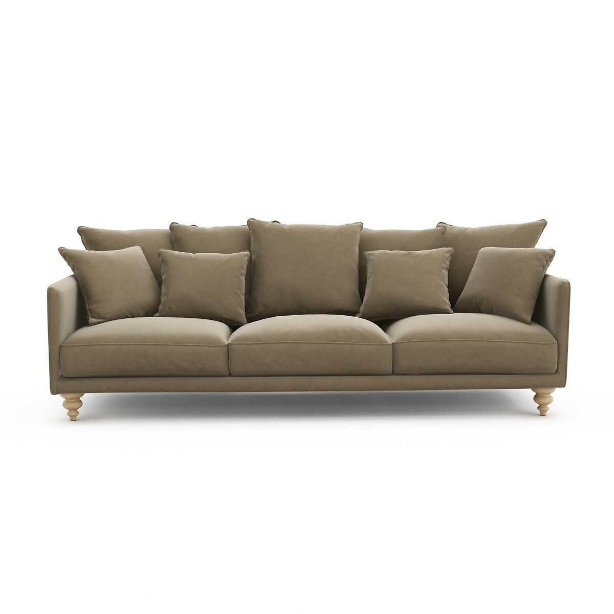 AM.PM Κάλυμμα από βελούδο για τον καναπέ Lazare 3 θέσεις Μ105xΠ198xΥ93cm