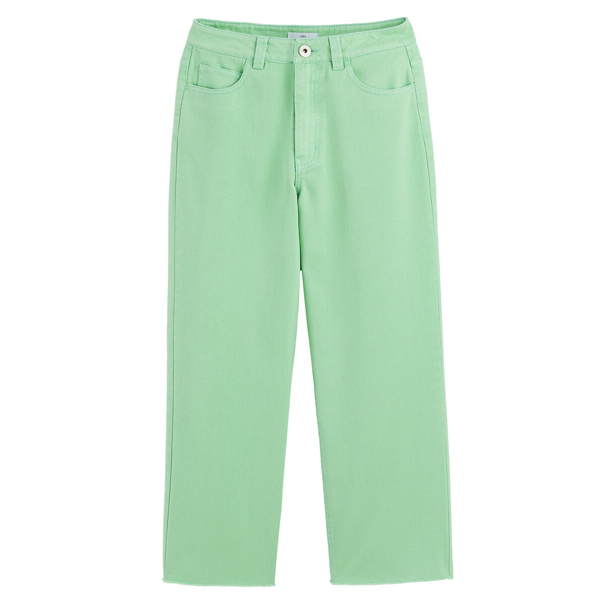Παντελόνι mom fit με κανονική μέση