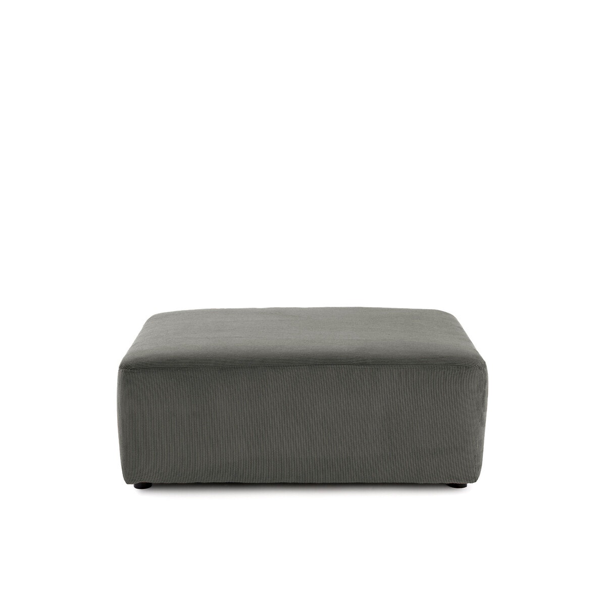 Ταμπουρέ σύνθεσης από βελούδο κοτλέ Μ97xΠ70cm