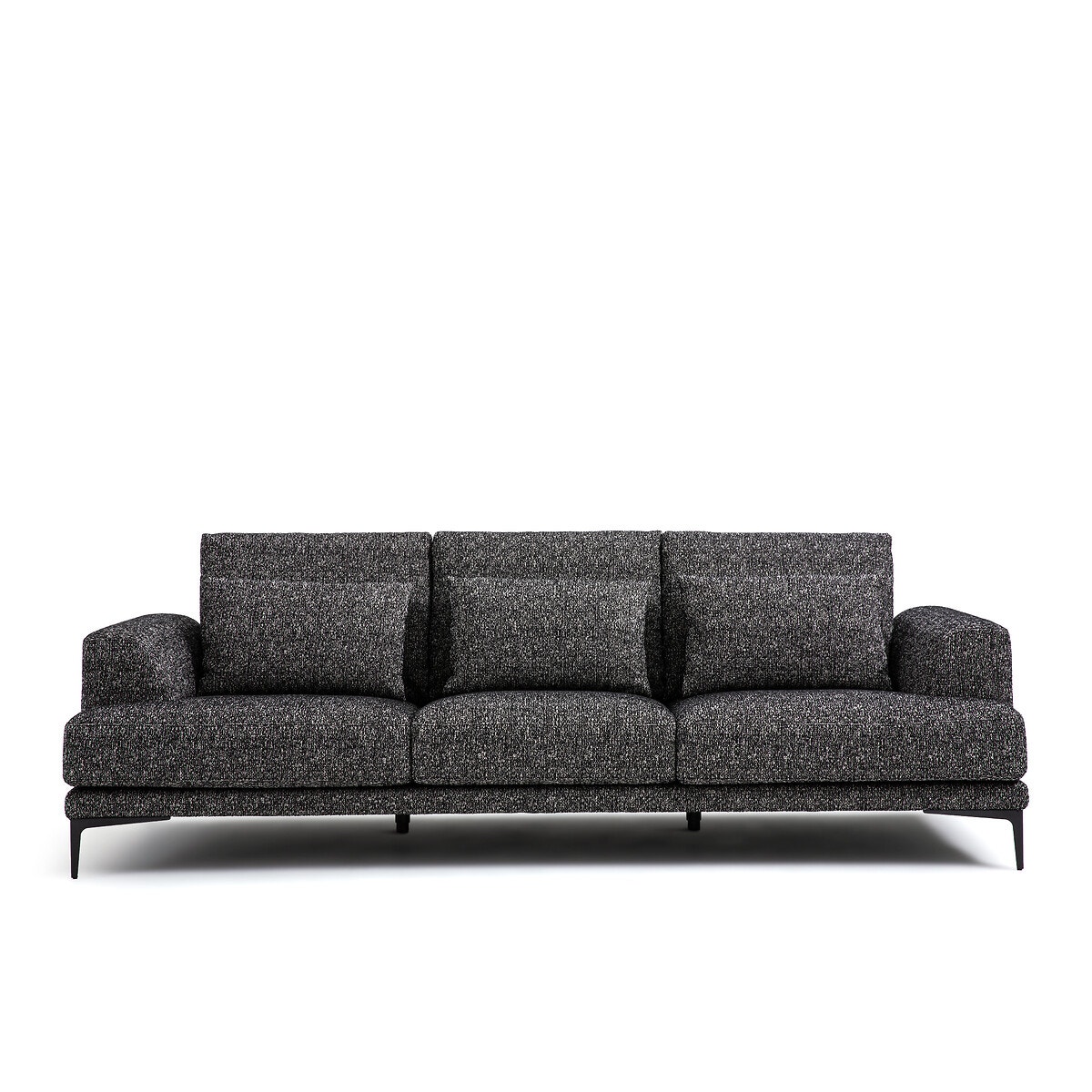 AM.PM Καναπές με μπουκλέ ταπετσαρία Μ105xΠ217xΥ83cm