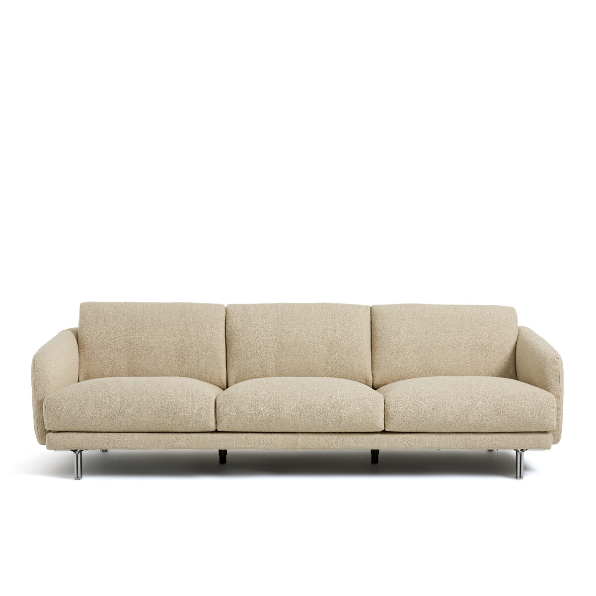 AM.PM Καναπές με μπουκλέ ταπετσαρία Μ101xΠ221xΥ76cm