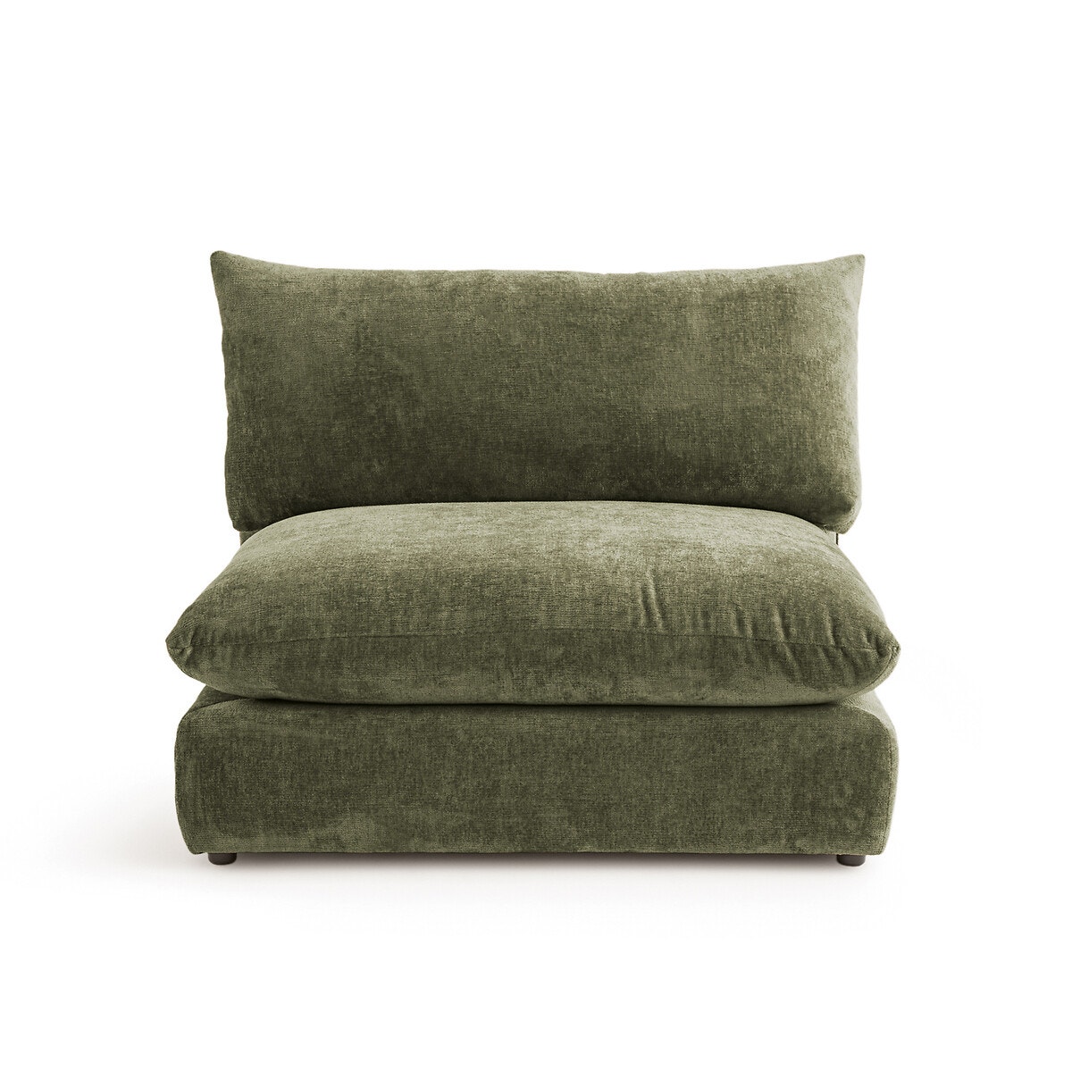 La Redoute Interieurs Πολυθρόνα χωρίς μπράτσα με ανάγλυφη ταπετσαρία