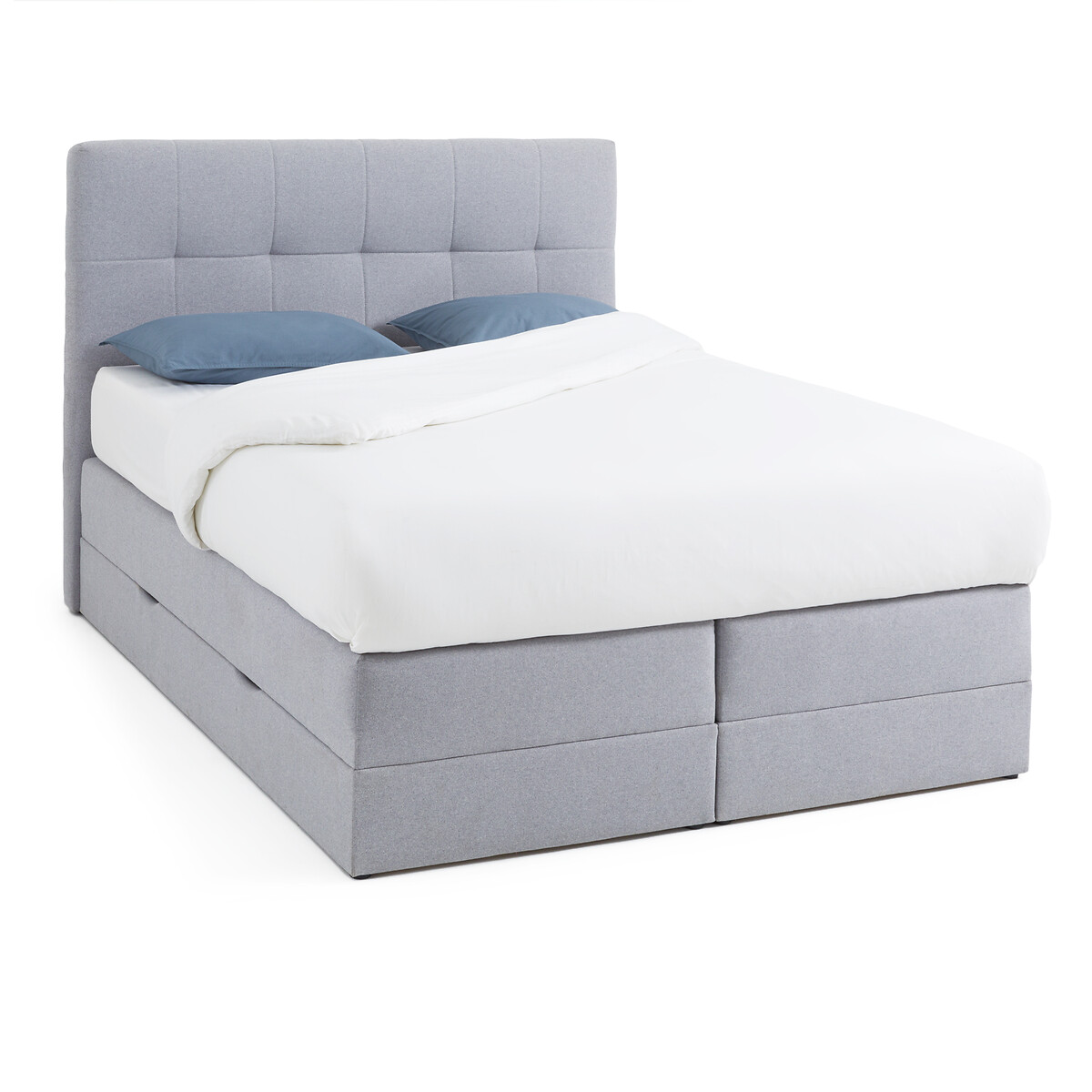 Κρεβάτι boxspring με χώρο αποθήκευσης, Eloi