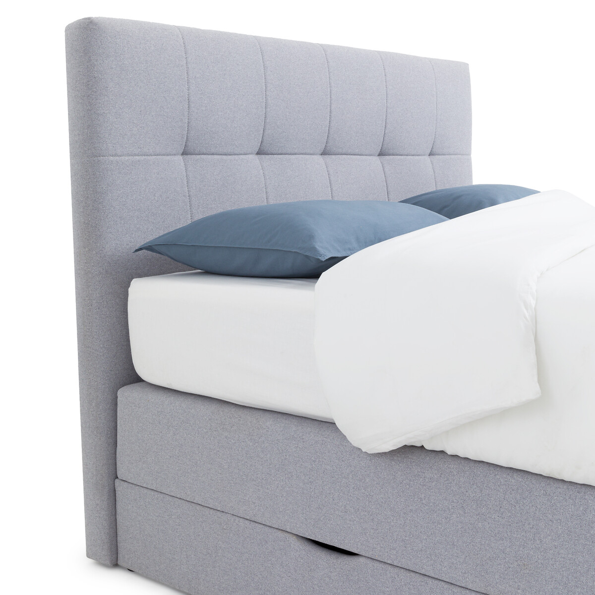 Κρεβάτι boxspring με χώρο αποθήκευσης, Eloi