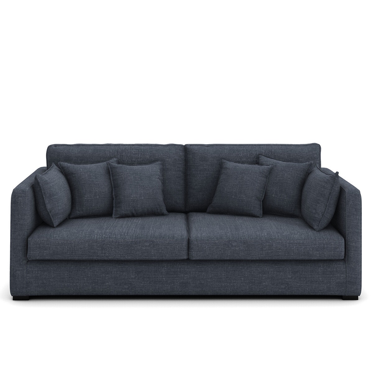 Καναπές από βαμβάκι-λινό Μ110xΠ185xΥ85cm