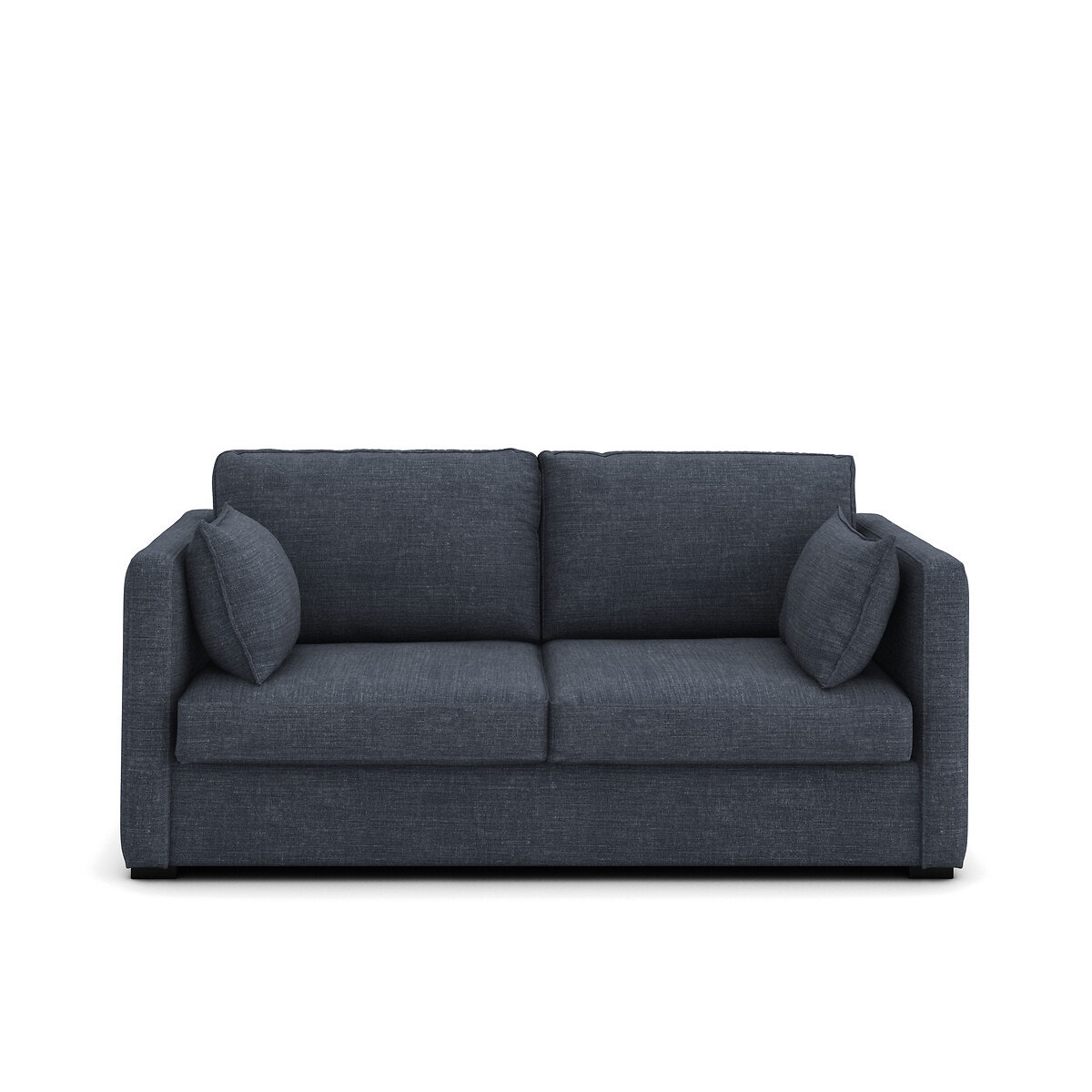 Διθέσιος πτυσσόμενος καναπές-κρεβάτι από βαμβάκι και λινό Μ98xΠ187xΥ87cm