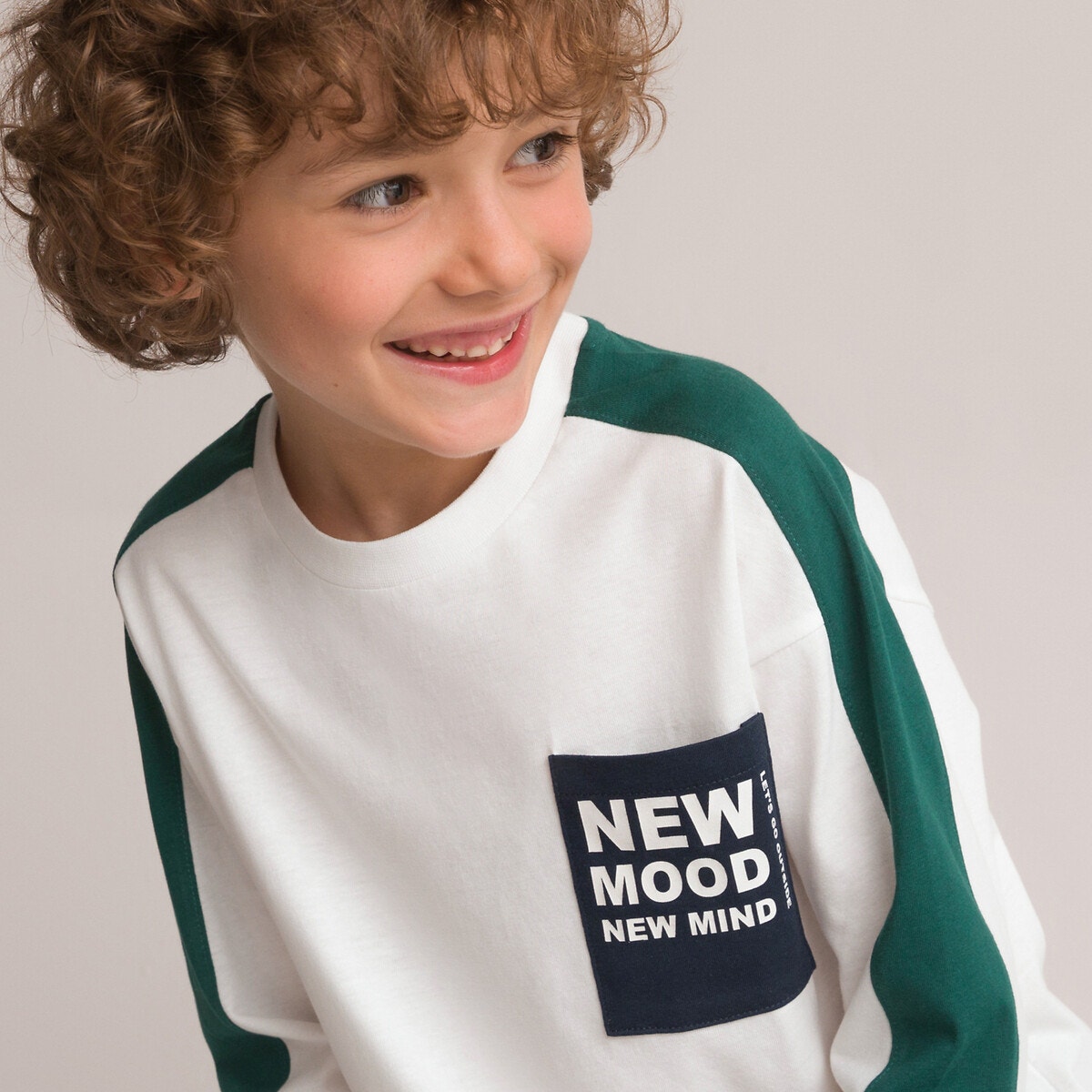 Μόδα > Παιδικά > Αγόρι > T-shirt, πόλο > Μακριά μανίκια Μακρυμάνικη μπλούζα με μήνυμα
