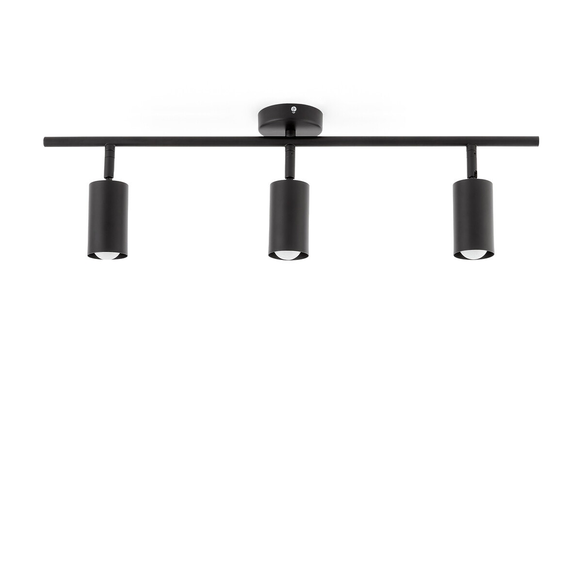 Μεταλλική πλαφονιέρα με τριπλό σποτ μεταβλητής γωνίας, Projoto